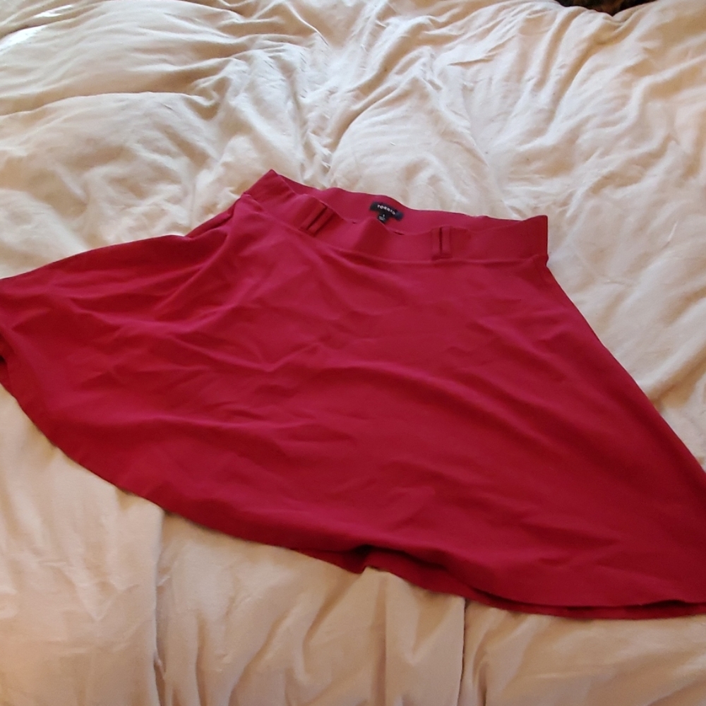 Plus size skater skirt